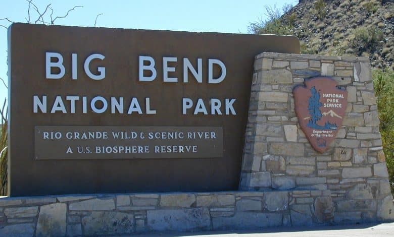 Big Bend National Park In Ranch State Texas