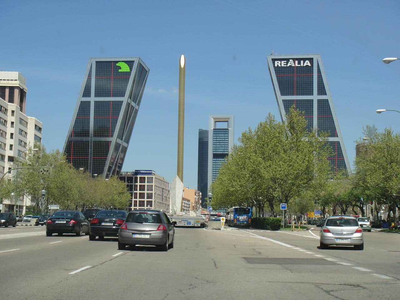 MADRID, Torres Puerta de Europa - Plaza Castilla, 115 m